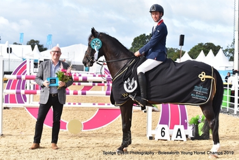 Joe Takes Under 25’s Honours at The Equitop Bolesworth Young Horse Championships
